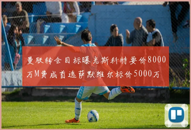 曼联转会目标曝光斯科特要价8000万M费成首选萨默维尔标价5000万